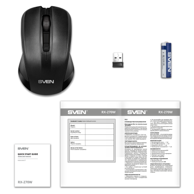 SVEN RX-270W SV-016234 Беспроводная мышь 4