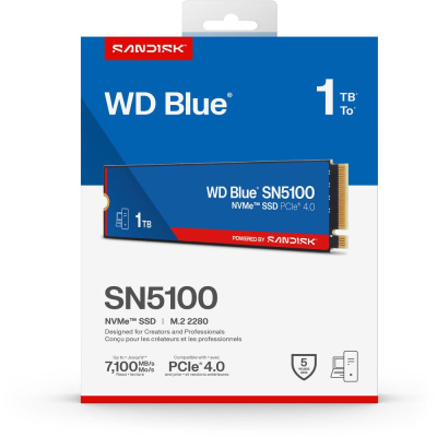 Western Digital WDS100T5B0E Твердотельный накопитель SSD 4