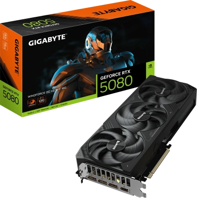 GIGABYTE GV-N5080WF3OCV2-16GD Видеокарта 5