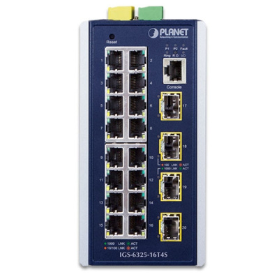 PLANET IGS-6325-16T4S Управляемый коммутатор 2