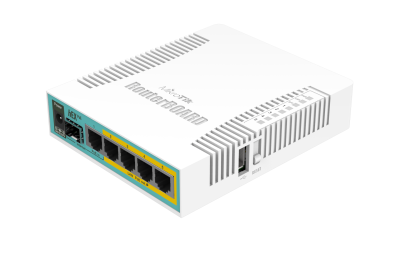 Mikrotik hEX PoE (RB960PGS) PoE-маршрутизатор 800 МГц