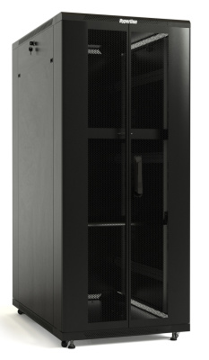 Hyperline TTB-1866-DD-RAL9004 Шкаф коммутационный