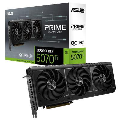ASUS RTX5070Ti PRIME OC 16GB GDDR7 90YV0MF0-M0NA00 Видеокарта