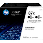 HP 87X Black 2-pack LJ Toner cf287XD Тонер-картридж набор из 2 шт