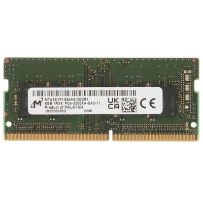 Crucial DDR4 SODIMM 8GB PC4-25600 Оперативная память CT8G4SFS832A 1