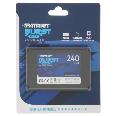 Patriot Burst Elite 240 ГБ SATA накопитель PBE240GS25SSDR 2