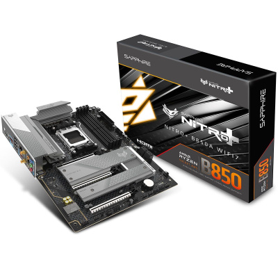 Sapphire B850A NITRO+ WIFI7 52123-03-40G Материнская плата