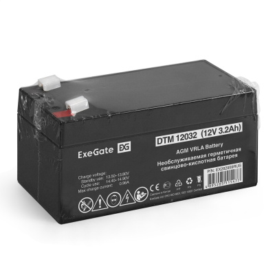 Exegate DTM 12032 EX282959RUS Аккумуляторная батарея 5