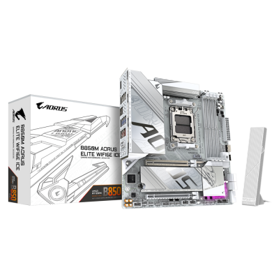 Gigabyte B850M A ELT WF6E ICE Материнская плата 3