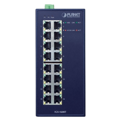PLANET IGS-1600T Коммутатор 1