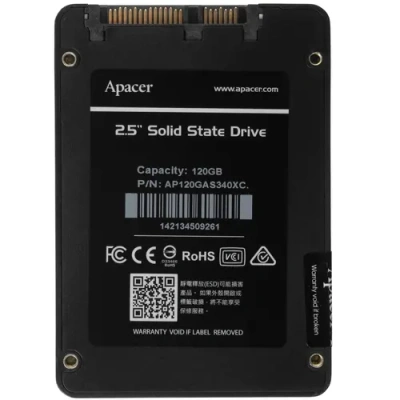 Apacer AS340X 120 Гб SSD Жесткий диск AP120GAS340XC-1 5