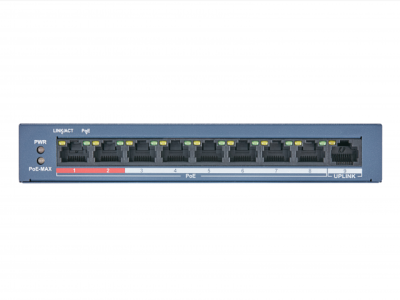 Hikvision DS-3E0109P-E/M(B) PoE-коммутатор  2