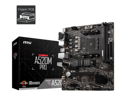 MSI A520M PRO Материнская плата