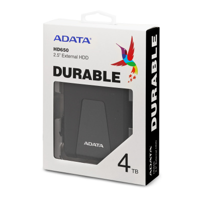 ADATA HD650 4TB AHD650-4TU31-CBK Внешний жесткий диск 3