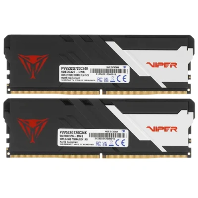 Patriot Viper Venom 32 ГБ Оперативная память PVV532G720C34K 2