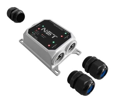 NST NS-EXSW-3GP/W Уличный PoE удлинитель 5