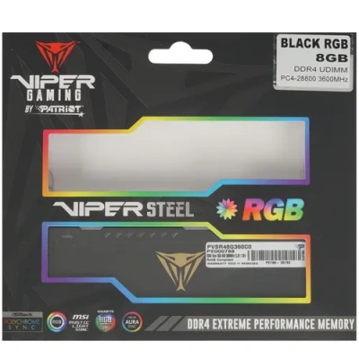 Patriot Viper Steel RGB 8 ГБ Оперативная память PVSR48G360C0 3