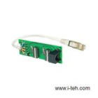 Info-Sys РГ6G Исп.2 (male-female) Грозозащита Ethernet РГ6G-male-female