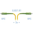 SNR SNR-PC-SC/APC-A-3m Патчкорд оптический