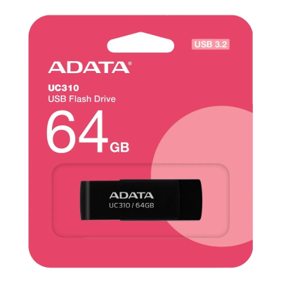ADATA UC310-64G-RBK 64GB Флэш-накопитель 3