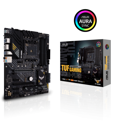 ASUS TUF GAMING B550-PLUS Материнская плата 90MB14G0-M0EAY0 9