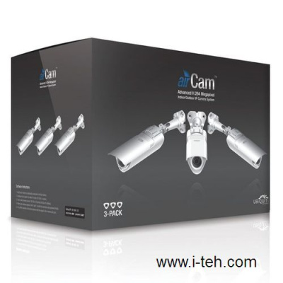 Ubiquiti AirCam 3-PACK Комплект из 3-х IP-камер AIRCAM-DOME-3 3