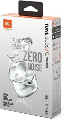JBL TUNE BUDS GHOST White JBLTBUDSGWHT Наушники 1