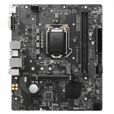 MSI PRO H410M-B Материнская плата 1