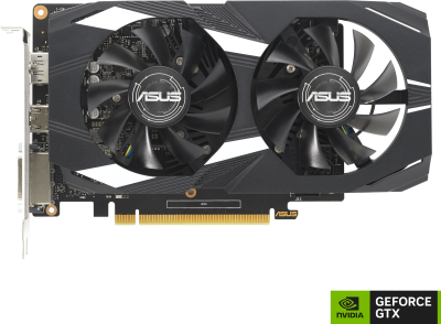 ASUS DUAL-GTX1650-O4GD6-P-V2 Видеокарта 90YV0GX8-M0NA00 1