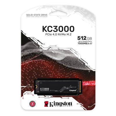 Kingston KC3000 512GB Твердотельный накопитель SKC3000S/512G 2