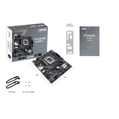 Asus PRIME H610M-E-CSM 90MB1G10-M0EAYC Материнская плата 6