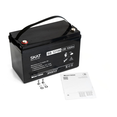 Bastion SKAT SB 12100 Аккумулятор свинцово-кислотный   4