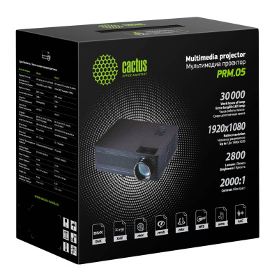 Cactus CS-PRM.05B.WUXGA-A Проектор 3