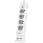 Cablexpert Exnovo EXN-4-U4-W-2 Сетевой фильтр