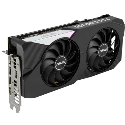 ASUS DUAL-RTX3060Ti-O8G-V2 90YV0G1J-M0NA00 Видеокарта 1