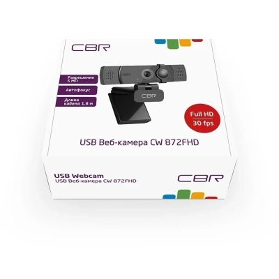 CBR CW 872FHD BLACK Веб-камера 1
