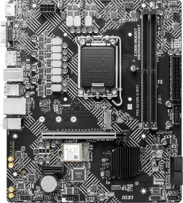 MSI PRO H610M-G WIFI Материнская плата 1