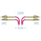 SNR SNR-PC-LC/UPC-MM4-DPX-0,5m Патчкорд оптический