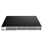 D-Link DGS-1210-52MPP/E2A Настраиваемый коммутатор 2