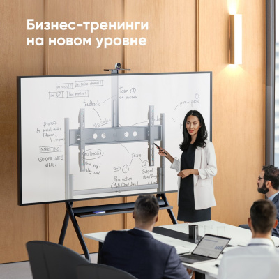 ONKRON TS2080 BLACK Мобильная стойка 4