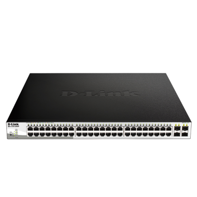 D-Link DGS-1210-52MPP/E2A Настраиваемый коммутатор 1