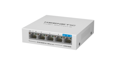 KEENETIC POE+ SWITCH 5 (KN-4610) Коммутатор