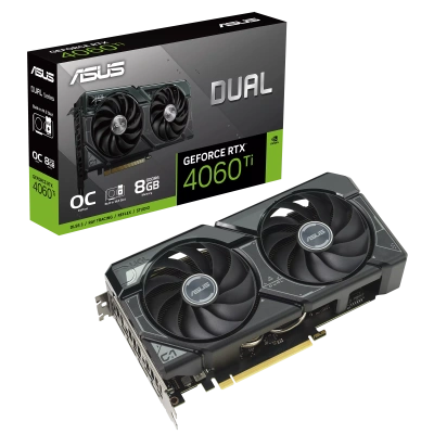 ASUS GeForce RTX 4060 Ti SSD Dual OC Edition DUAL-RTX4060TI-O8G-SSD Видеокарта 90YV0JS0-M0NA00 8