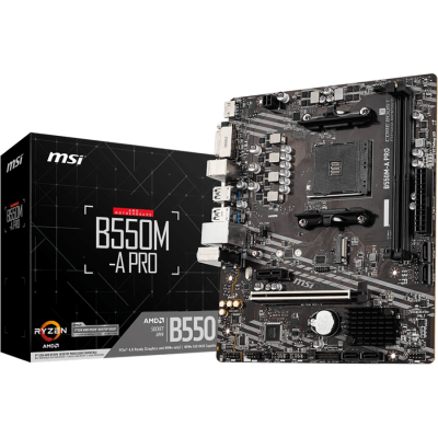 MSI B550M-A PRO Материнская плата 4