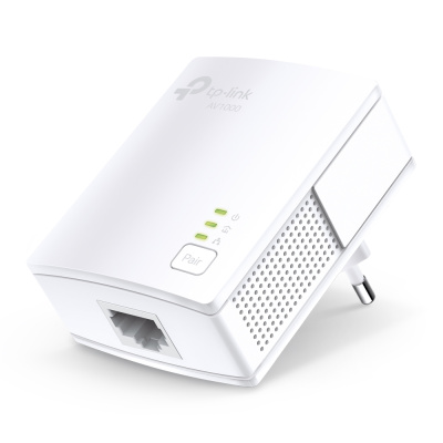 TP-Link TL-PA7017 KIT AV1000 Комплект гигабитных адаптеров Powerline со встроенной розеткой 3
