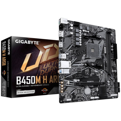 Gigabyte B450M H ARGB Материнская плата