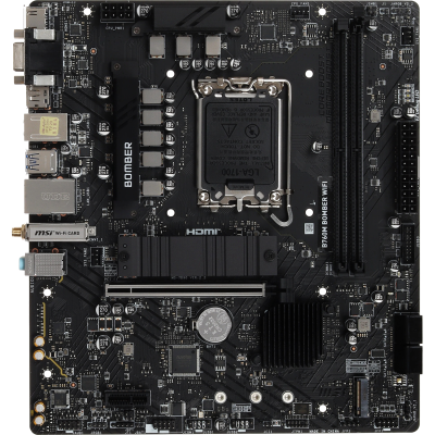 MSI B760M BOMBER WIFI Материнская плата