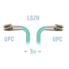 B-Optix BO-PC-LC/UPC-MM-DPX-3m Патчкорд оптический