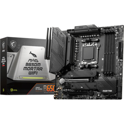 MSI MAG B650M MORTAR WIFI Материнская плата 4