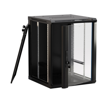 Hyperline TWB-1566-GP-RAL9004 Телекоммуникационный шкаф 1